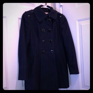 Kenneth Cole Military Style Peacoat